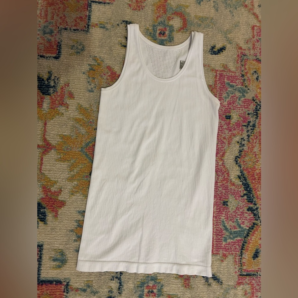 white athleta tank